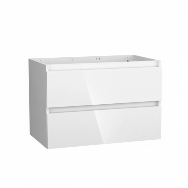Szafka pod umywalkę ARCO 80 cm biały połysk 811747