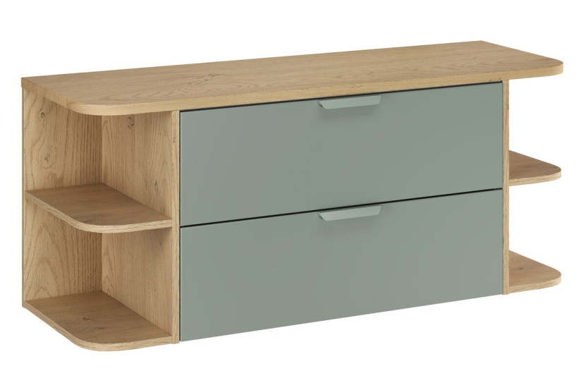 Szafka pod Umywalkę Aster Green 120cm z Blatem 976700