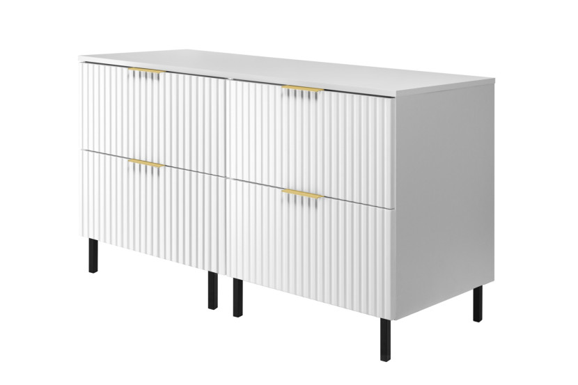Szafka pod umywalkę, biały/dąb Craft 100 (80 + 20) x 77 x 46 cm 1060012