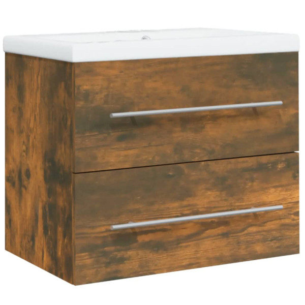 Szafka pod umywalkę Brąz 60 x 38.5 x 48 cm Materiał drewnopochodny bez 135222