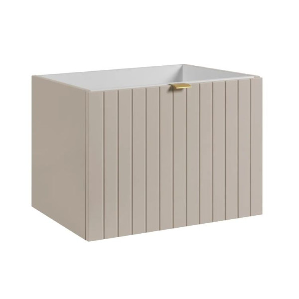 Szafka pod umywalkę HARMO 60 cm kaszmir półmat bez umywalki 800152