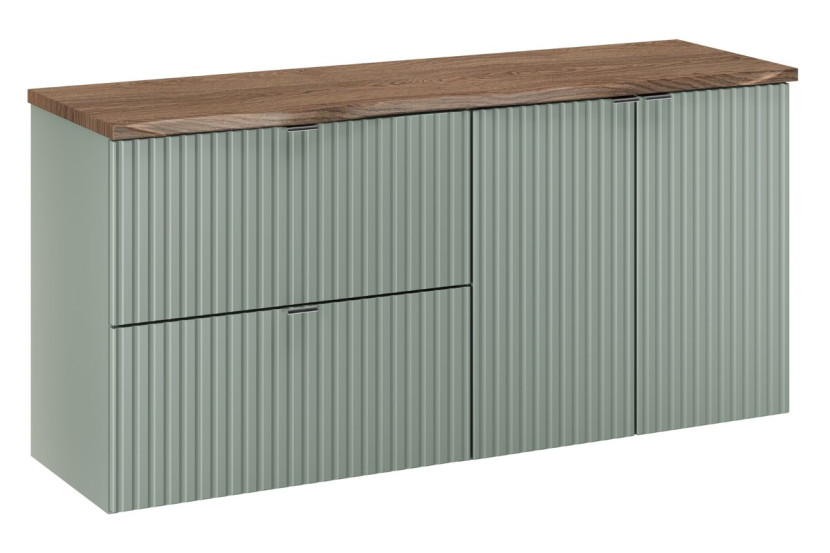 Szafka pod Umywalkę Line Reed Green 120cm z Blatem 988713