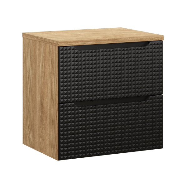 Szafka pod Umywalkę Luxor Black 60 cm z Blatem 983983
