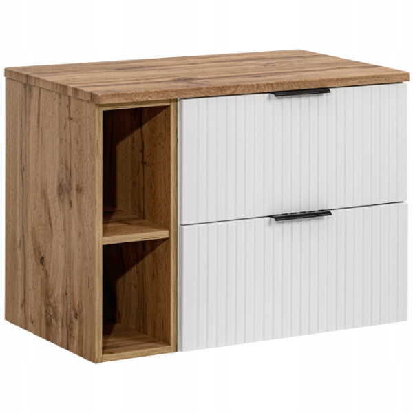 Szafka pod umywalkę nablatową ADEL WHITE 82 60cm biała - zes 140750