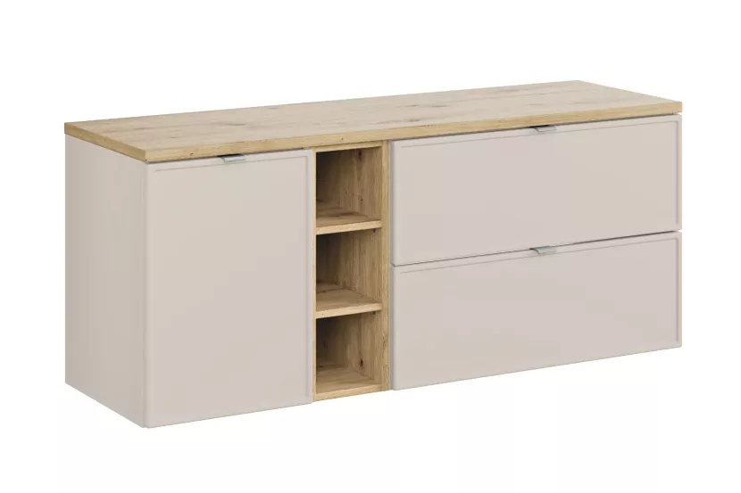 Szafka pod umywalkę nablatową BELLA CASHMERE 80cm kaszmir/dą 392242
