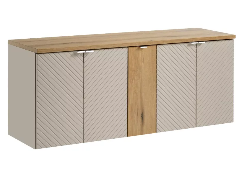 Szafka pod umywalkę nablatową VIVA CASHMERE 2D 60cmx2 kaszmi 432670