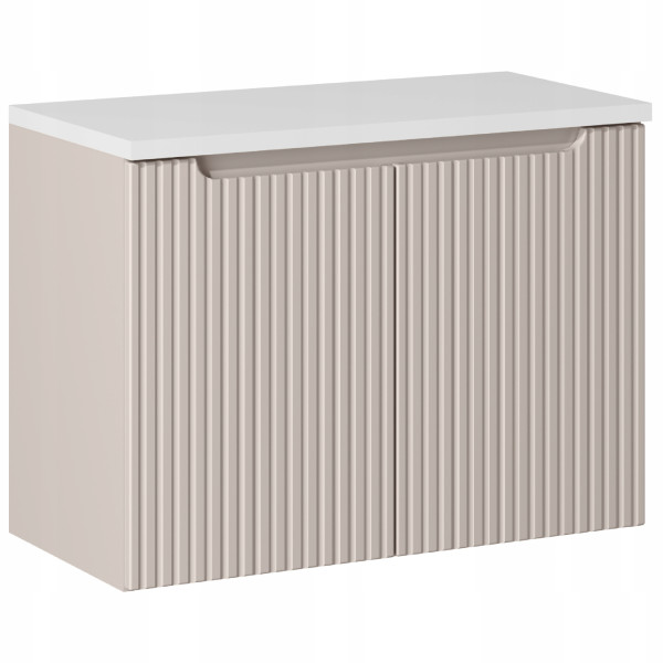 Szafka pod Umywalkę Nova Cashmere 80cm z Blatem 335676