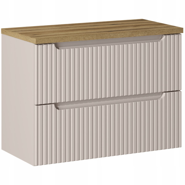 Szafka pod Umywalkę Nova Cashmere 80cm z Blatem 322532