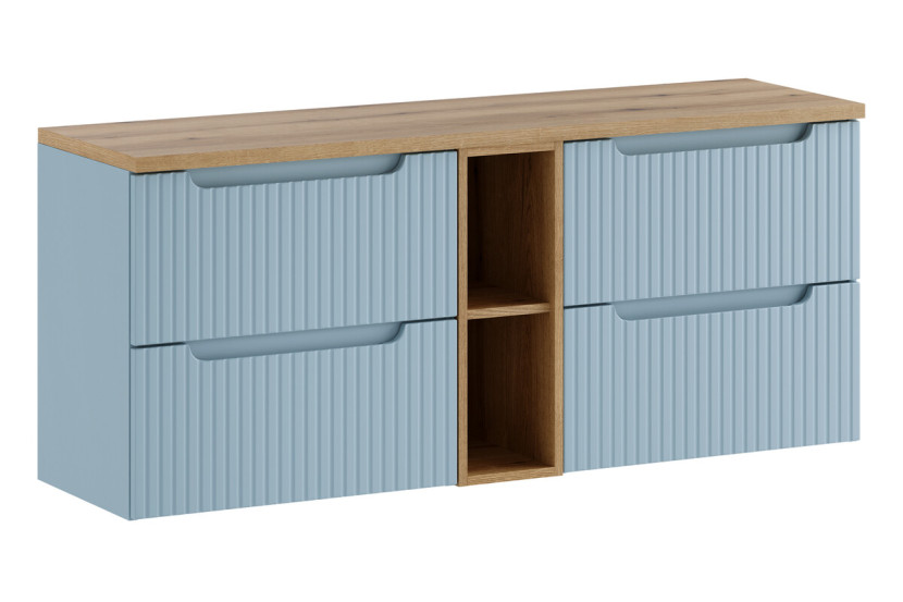 Szafka pod Umywalkę Nova Denim 140cm z Blatem 976714