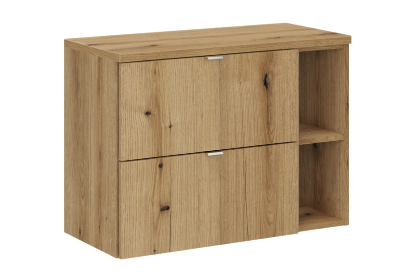 Szafka pod Umywalkę Nova Oak 80cm z Blatem 977056