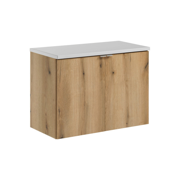 Szafka pod Umywalkę Nova Oak 80cm z Blatem 986084