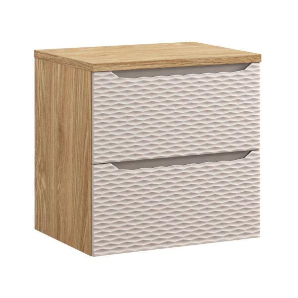 Szafka pod Umywalkę Ocean Beige 60 cm z Blatem 977070