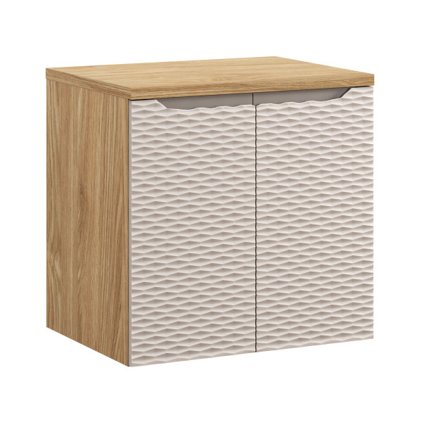Szafka pod Umywalkę Ocean Beige 60 cm z Blatem 977059