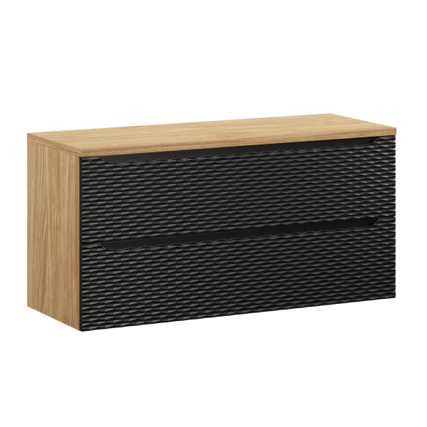 Szafka pod Umywalkę Ocean Black 120cm z Blatem 983762