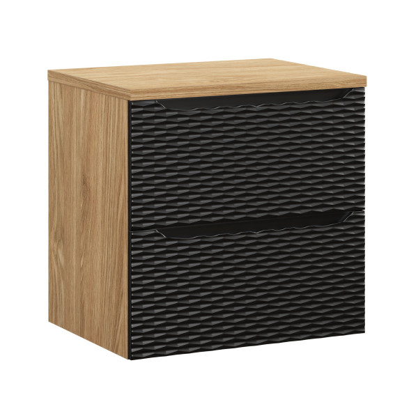 Szafka pod Umywalkę Ocean Black 60 cm z Blatem 977080