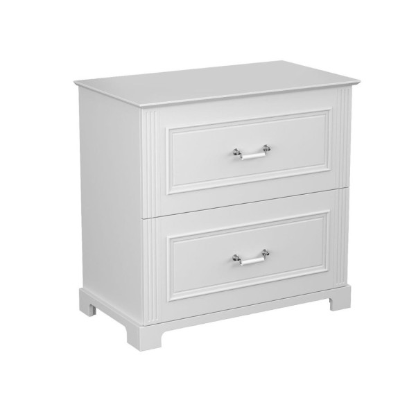 Szafka pod umywalkę OXFORD 80 cm stara biel półmat 817681