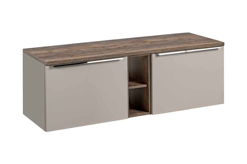 Szafka pod Umywalkę Santa Fe Taupe 140cm z Blatem 983993