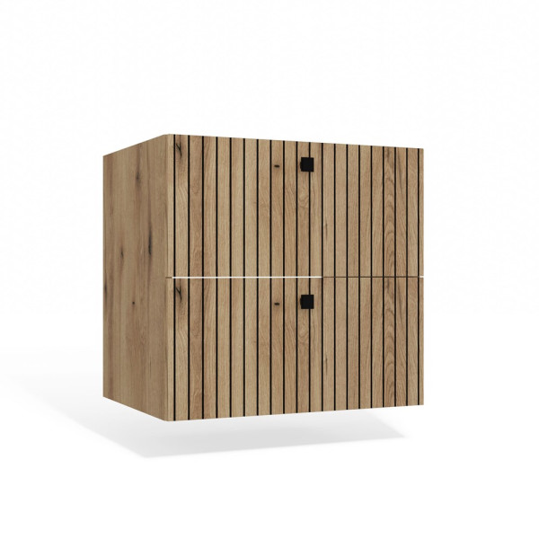 Szafka pod umywalkę Topeshop TIGO 60 2S dąb evoke 738474