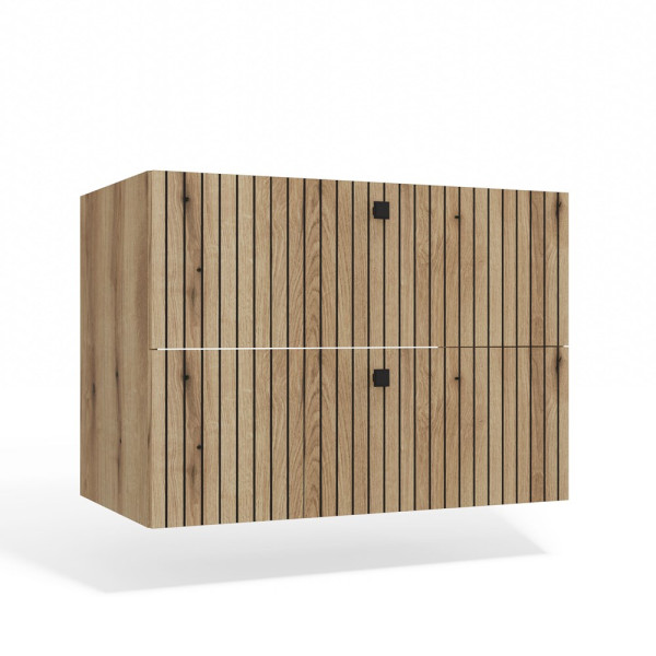 Szafka pod umywalkę Topeshop TIGO 80 2S dąb evoke 738472