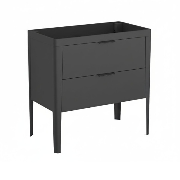 Szafka pod umywalkę VIBE 80 cm czarny mat 817698