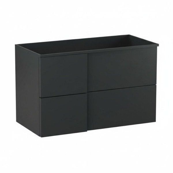 Szafka pod umywalkę wpuszczaną EDGE 90 cm antracyt półmat 817690