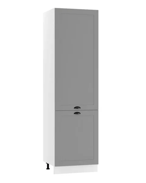 Szafka pod zabudowę lodówki 60 ADELE D60 LO P/L 2133 szary m 412618