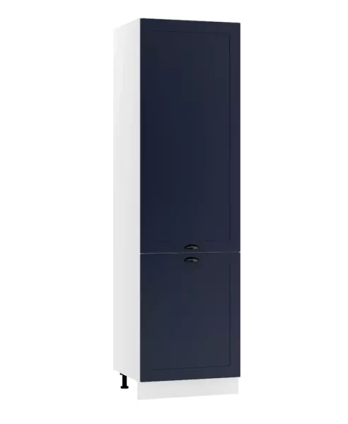 Szafka pod zabudowę lodówki 60 D60 LO P/L 2133 granatowa mat 412569