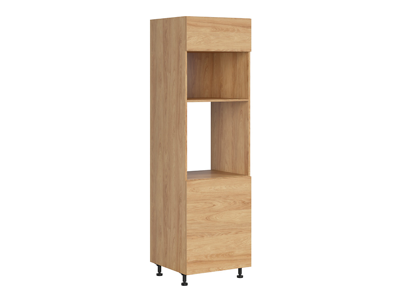 Szafka pod zabudowę piekarnika Hamper 60 cm prawa dąb hikora 398933