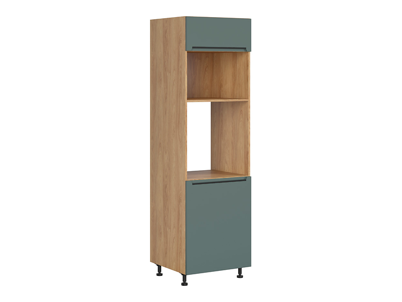 Szafka pod zabudowę piekarnika Iris 60 cm prawa zieleń boho 314289