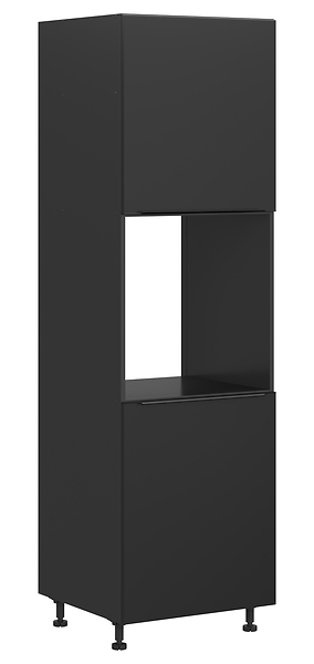 Szafka pod zabudowę piekarnika Sole L6 60 cm prawa czarny mat 185541