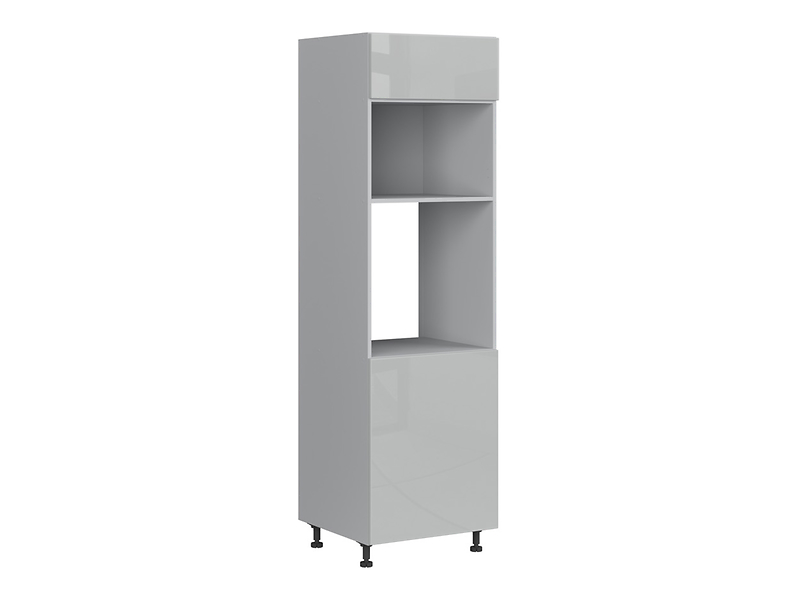 Szafka pod zabudowę piekarnika Top Line 60 cm prawa szary połysk 36976
