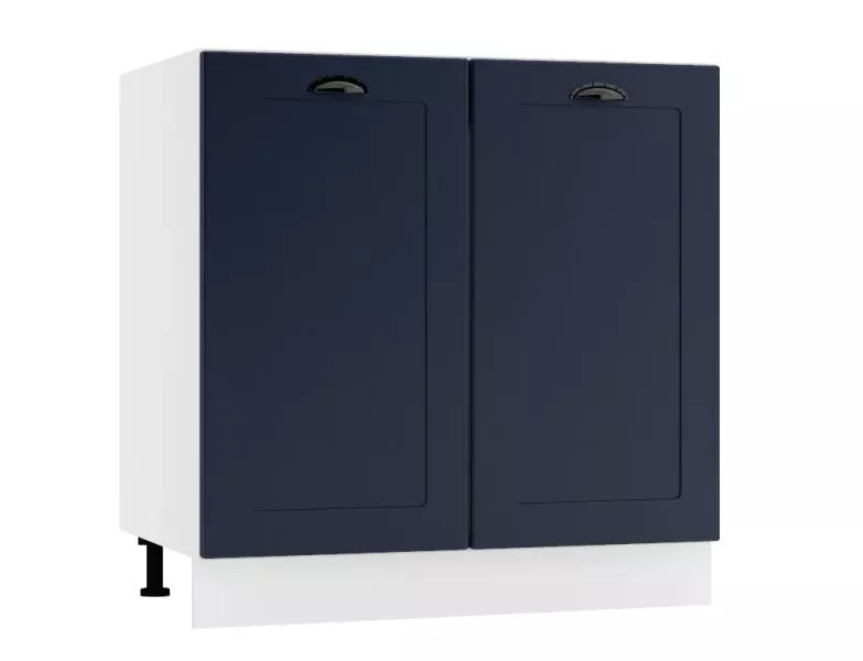 Szafka pod zlew 80 ADELE D80ZL granatowa mat 412621