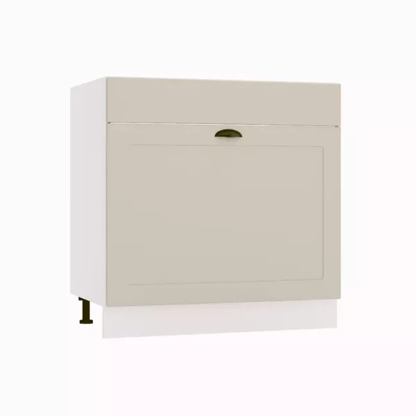 Szafka pod zlew 80 ADELE D80ZL S/1 beżowy mat 412518