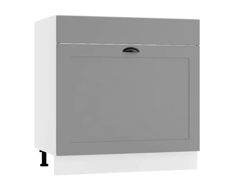 Szafka pod zlew 80 ADELE D80ZL S/1 szara mat 412501