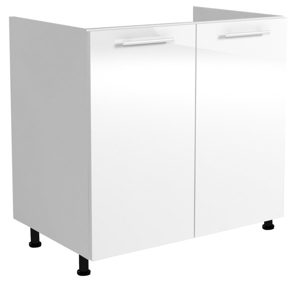 Szafka pod zlew 80 VENTO DK-80/82 biały połysk 1000818