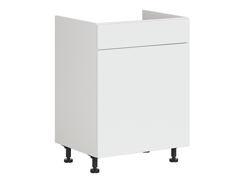 Szafka pod zlewozmywak Top Line 2 60 cm z szufladą śnieżny super mat 389521