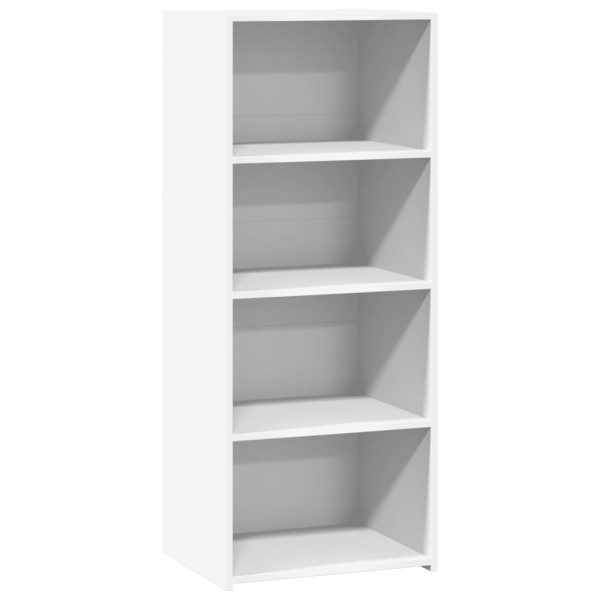 Szafka Regał Biała 50x41x124 cm do Salonu Pokoju Sypialni 739138