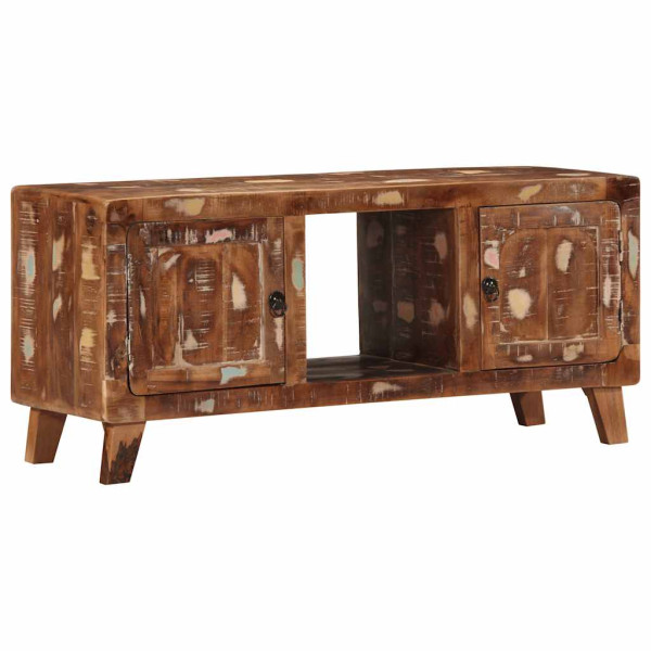Szafka RTV 105x46x32 cm Drewno lite odzyskane 867973