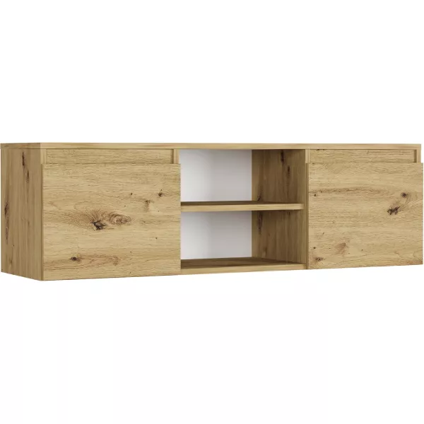 Szafka RTV 120 cm 2 drzwi 2 półki FRAMIRE RTV artisan 946877