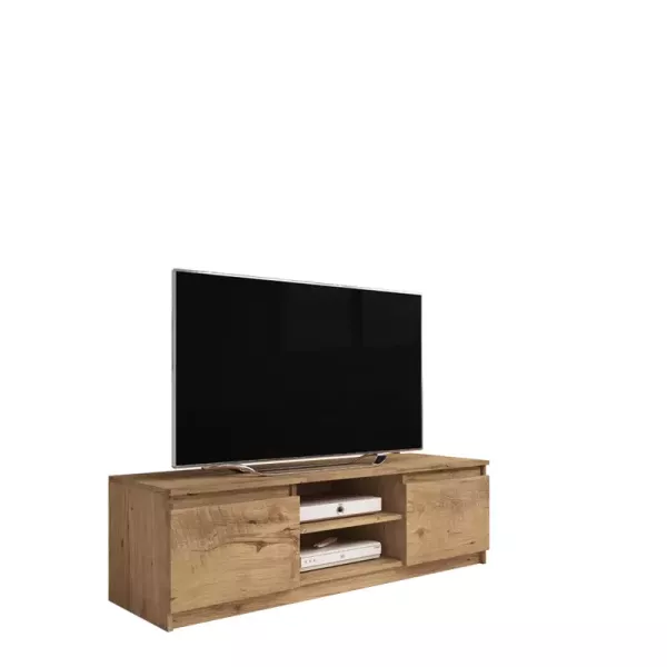 Szafka RTV 120 cm dwudrzwiowa z półkami BINGO 1079377