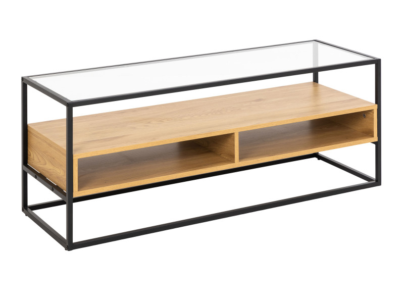 Szafka RTV 120 cm Rocker Loft ze szkłem 964007