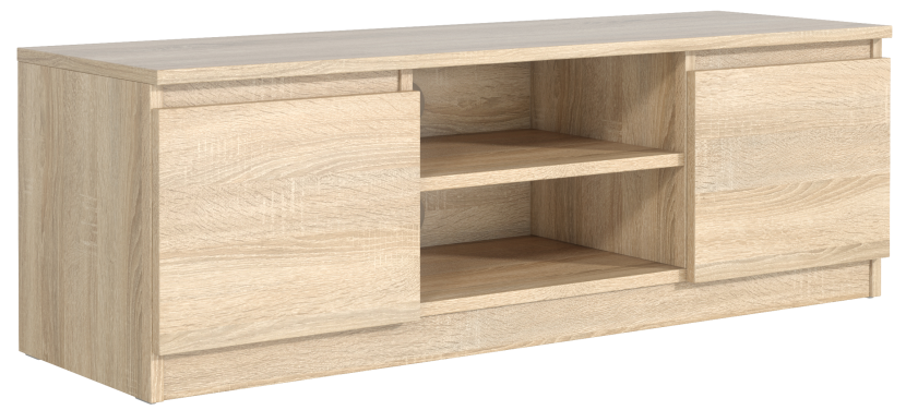 Szafka rtv 120cm dąb sonoma 723880