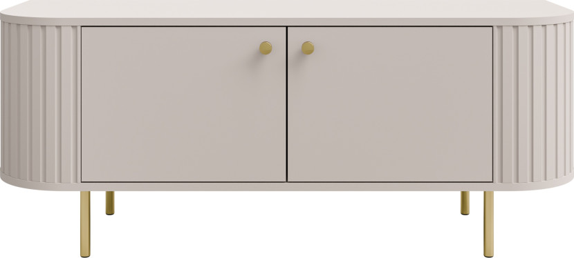 Szafka RTV 123 cm OVENTO dwudrzwiowa do salonu 827302