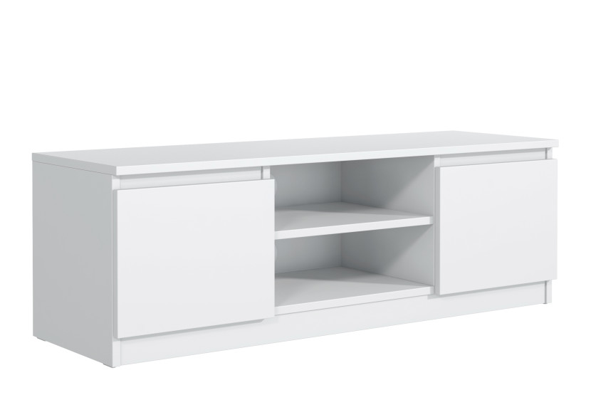 Szafka rtv 140cm biała 965841