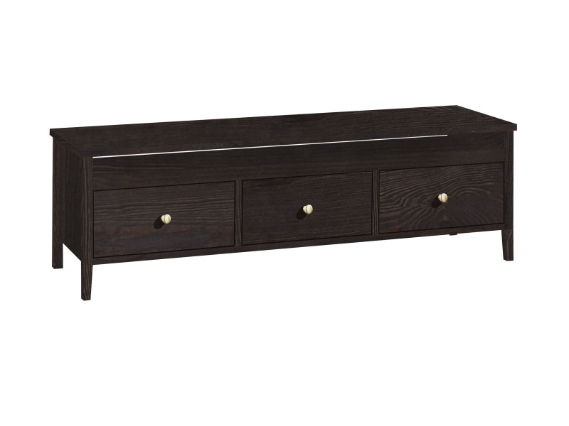 Szafka RTV 143 drewniana Colorado Gold, kolor orzech 670002