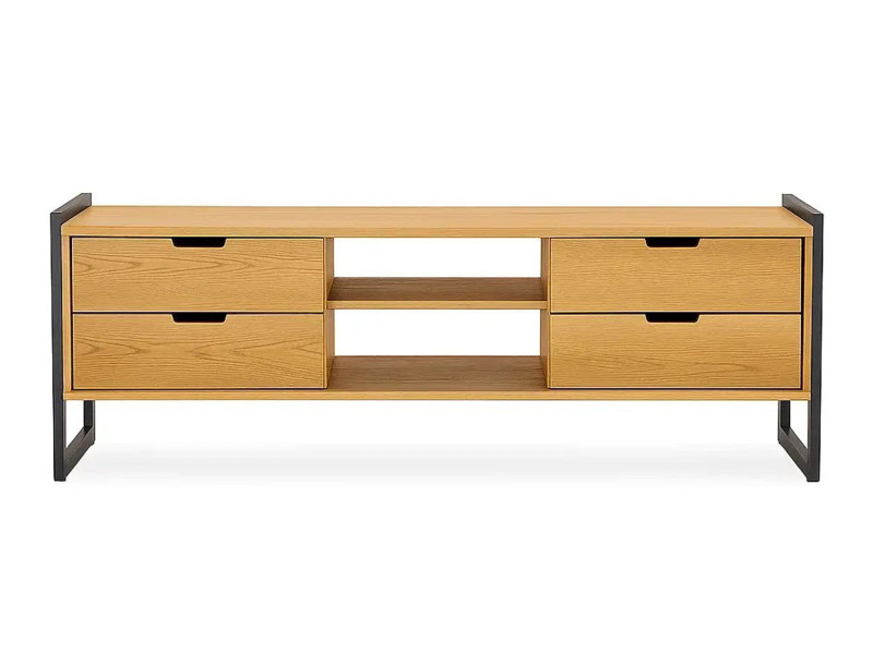 Szafka RTV 164 cm Loft wood, kolor dębowy 755988
