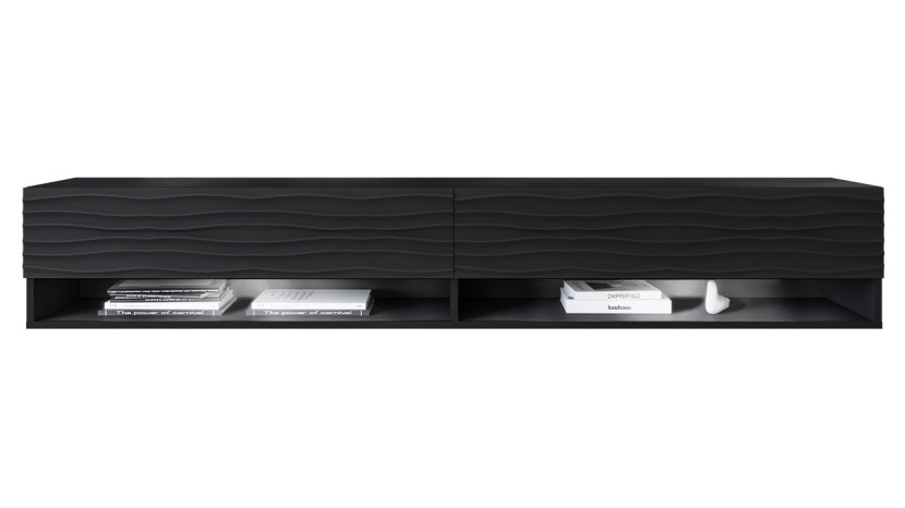 Szafka RTV A180 MDF, z oświetleiem LED RGB 203730