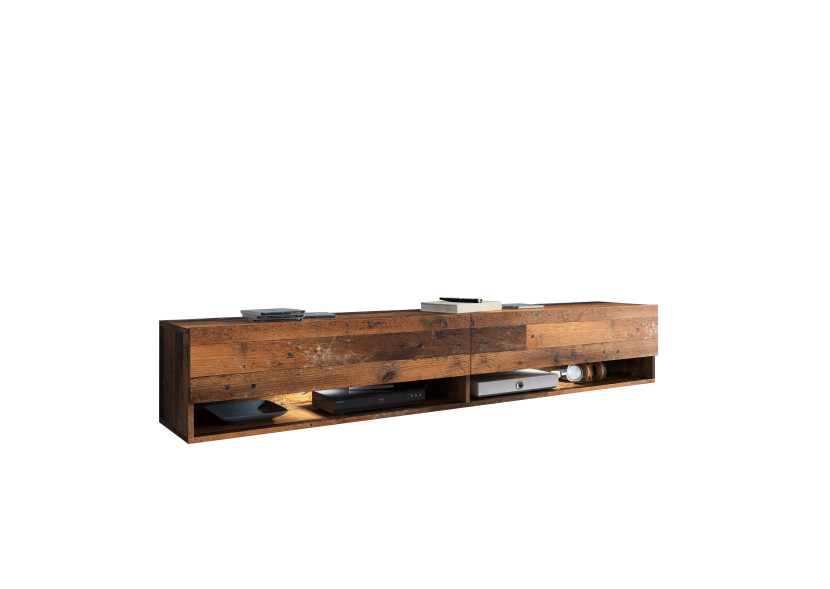 Szafka RTV ANNE 180 w kolorze old wood 330110