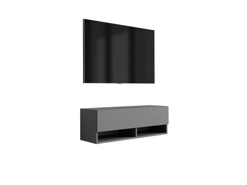 Szafka RTV Antracyt, 100 × 32 × 34 cm 749734