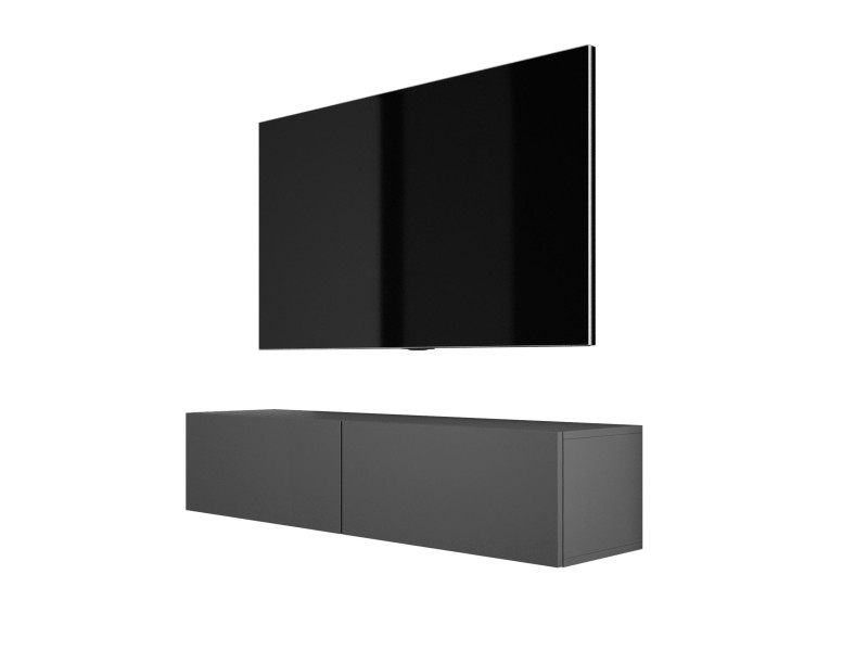 Szafka RTV : Antracyt, 140 x 34 x 32 cm 224827